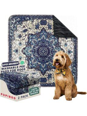 Washable Puppy Training Pads - Super Absorbent, Waterproof, Leak-Proof Pet Pads